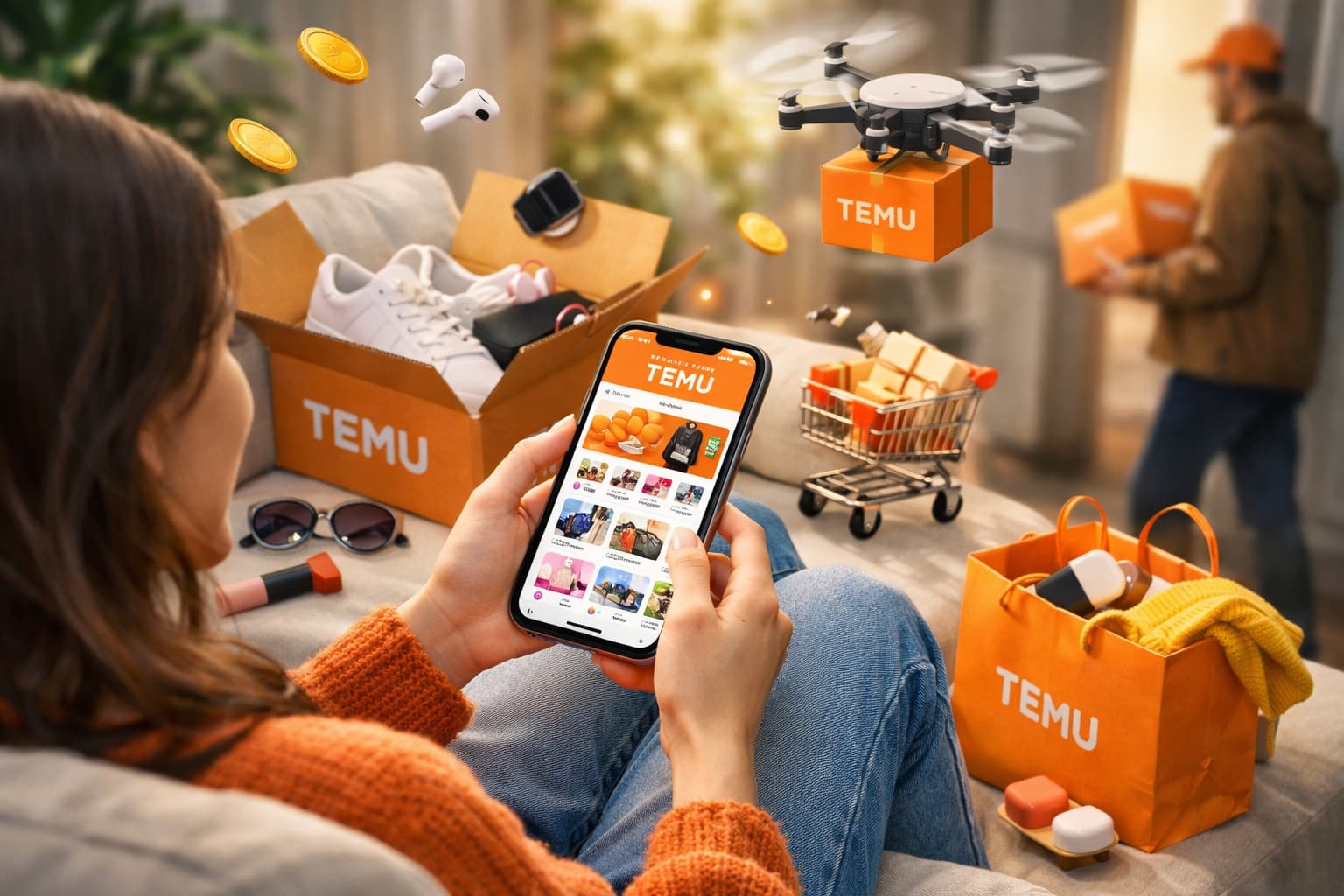 Lataa Temu-sovellus iOS:lle ja osta älykkäämmin