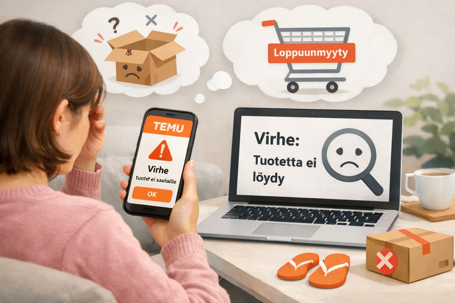 Temu-tuotteen virheilmoitus: syyt ja tehokkaat ratkaisut