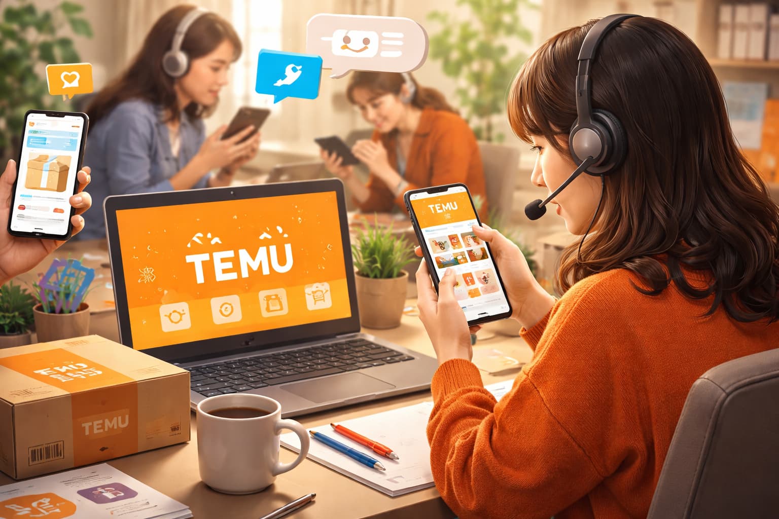 Temun asiakaspalvelu parantaa ostokokemusta Temussa