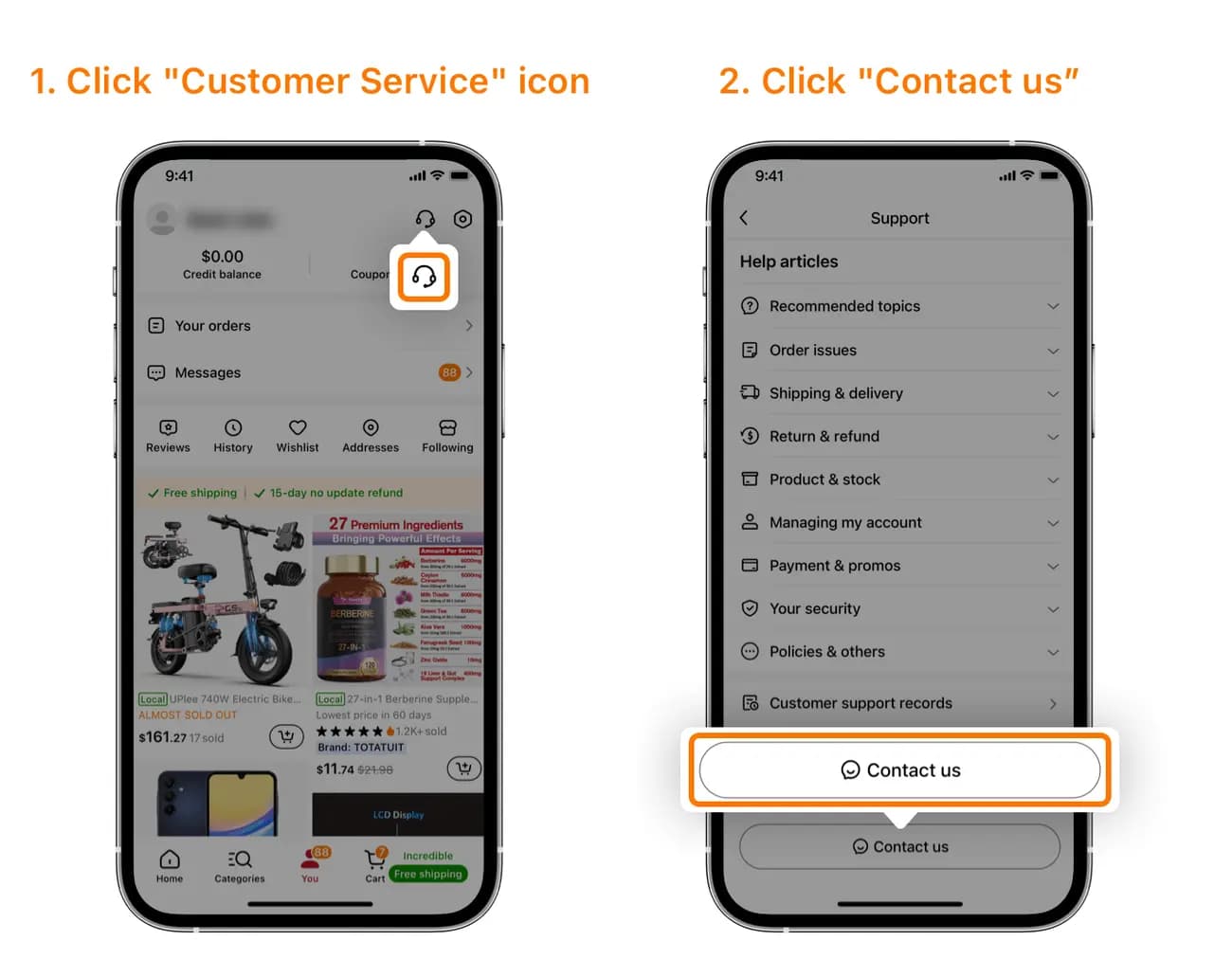 Yleisimmät tilanteet, joissa Temun asiakaspalvelua tarvitaan