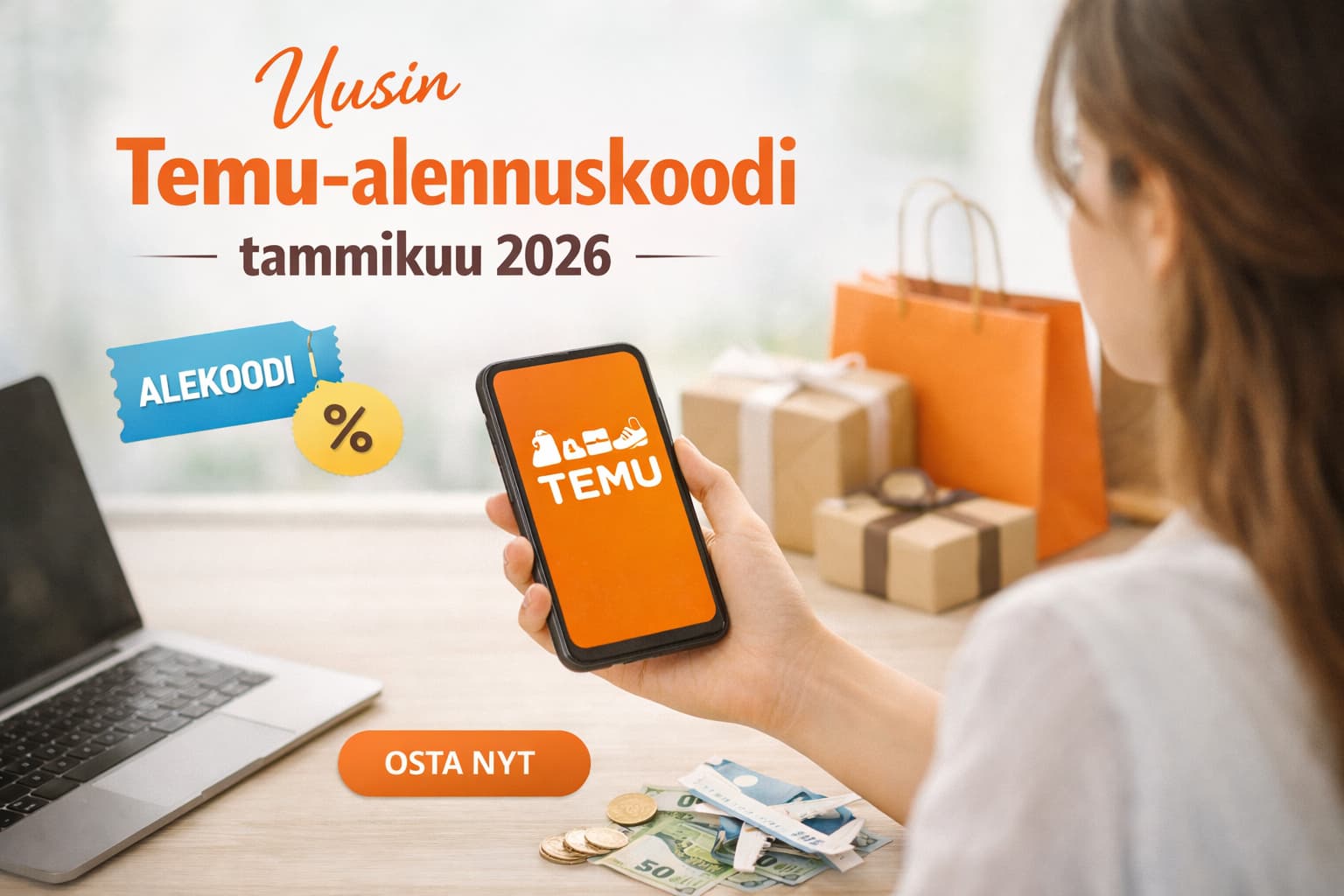 Uusin Temu-alennuskoodi tammikuu 2026 ja parhaat sovellustarjoukset