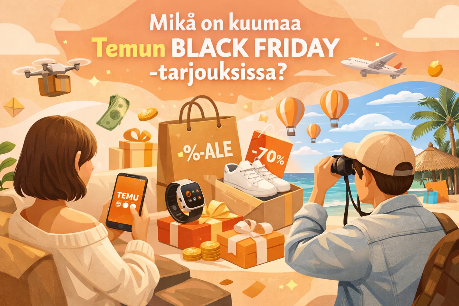 Mikä on kuumaa Temun Black Friday -tarjouksissa