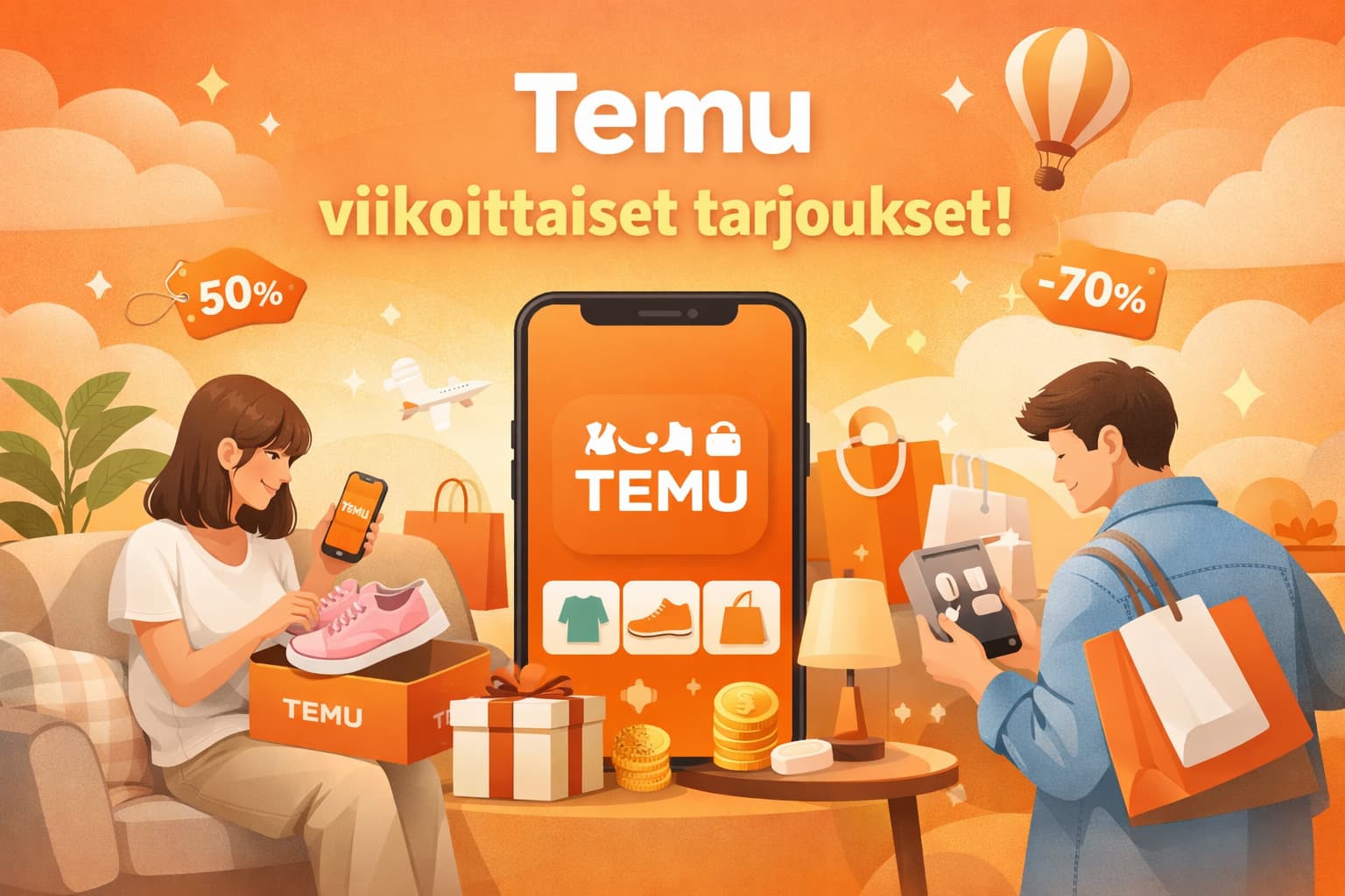 Temu viikoittaiset tarjoukset – säästä enemmän arjessa