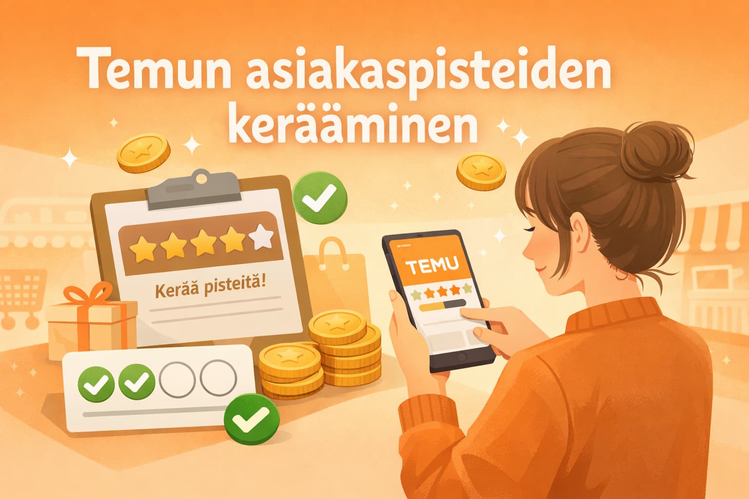 Temun asiakaspisteiden kerääminen ja fiksu hyödyntäminen