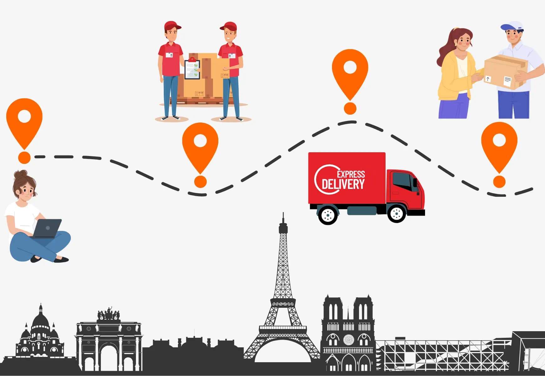 Miten toimia, jos paketti viivästyy