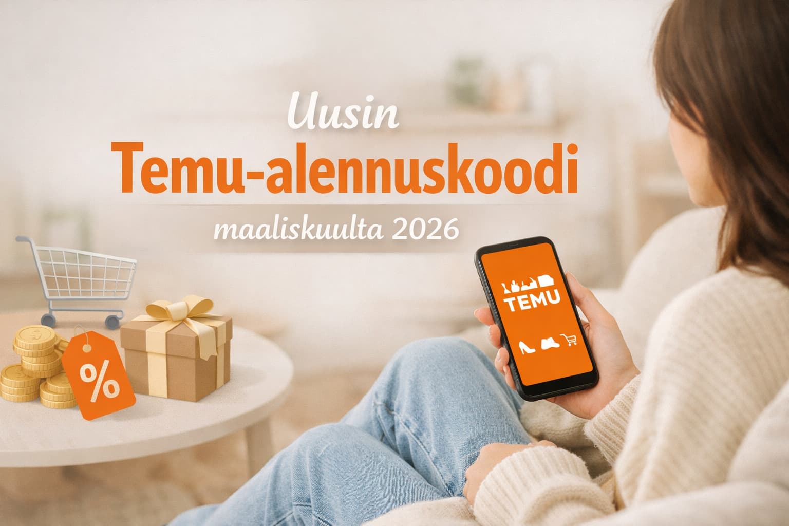 Uusin Temu-alennuskoodi maaliskuulta 2026 – Säästä enemmän